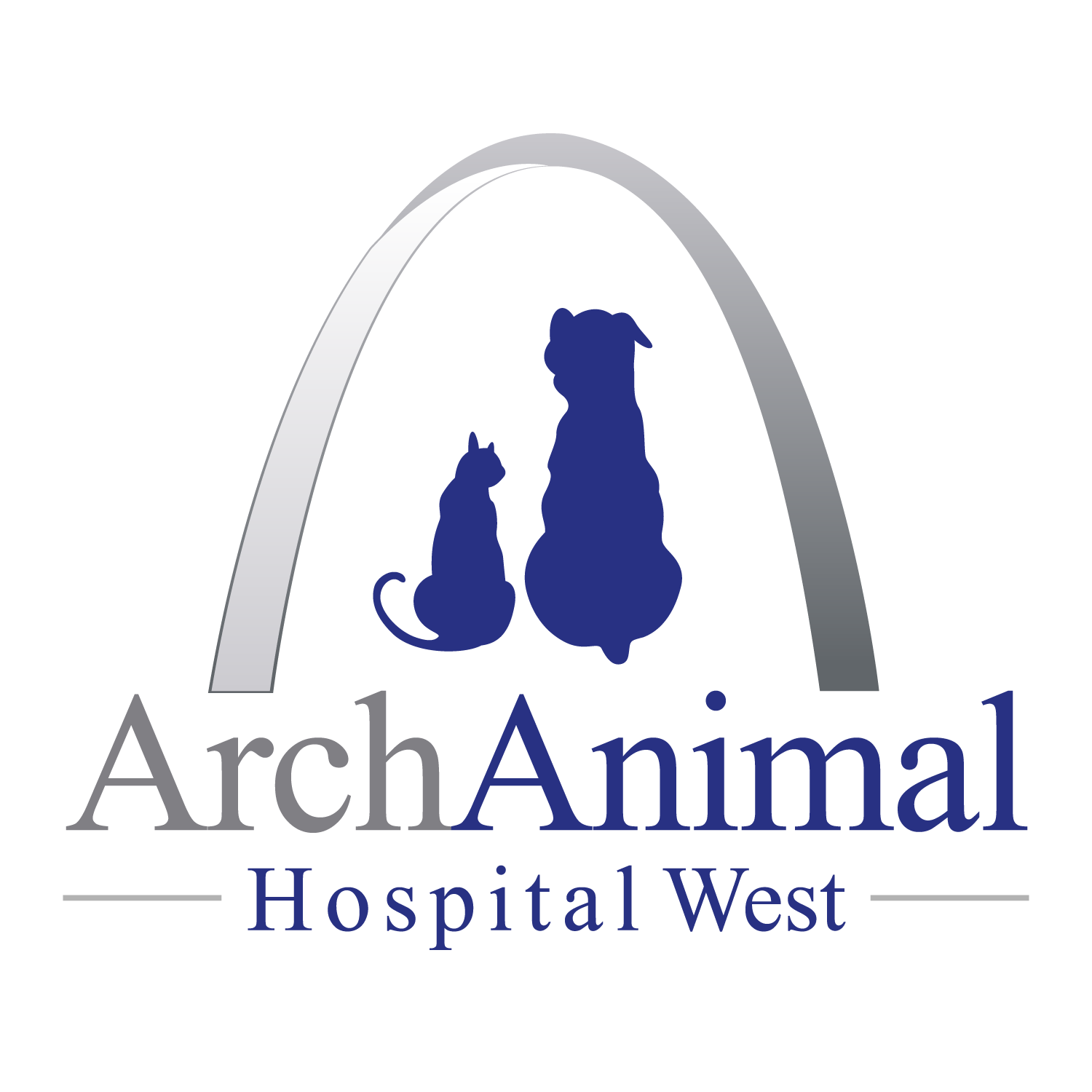arch animal hospital west logo